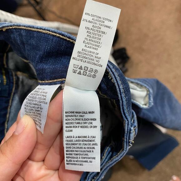 Lucky Brand Sweet Straight Leg Ankle Rise Jeans Sz 6 - Picture 6 of 11